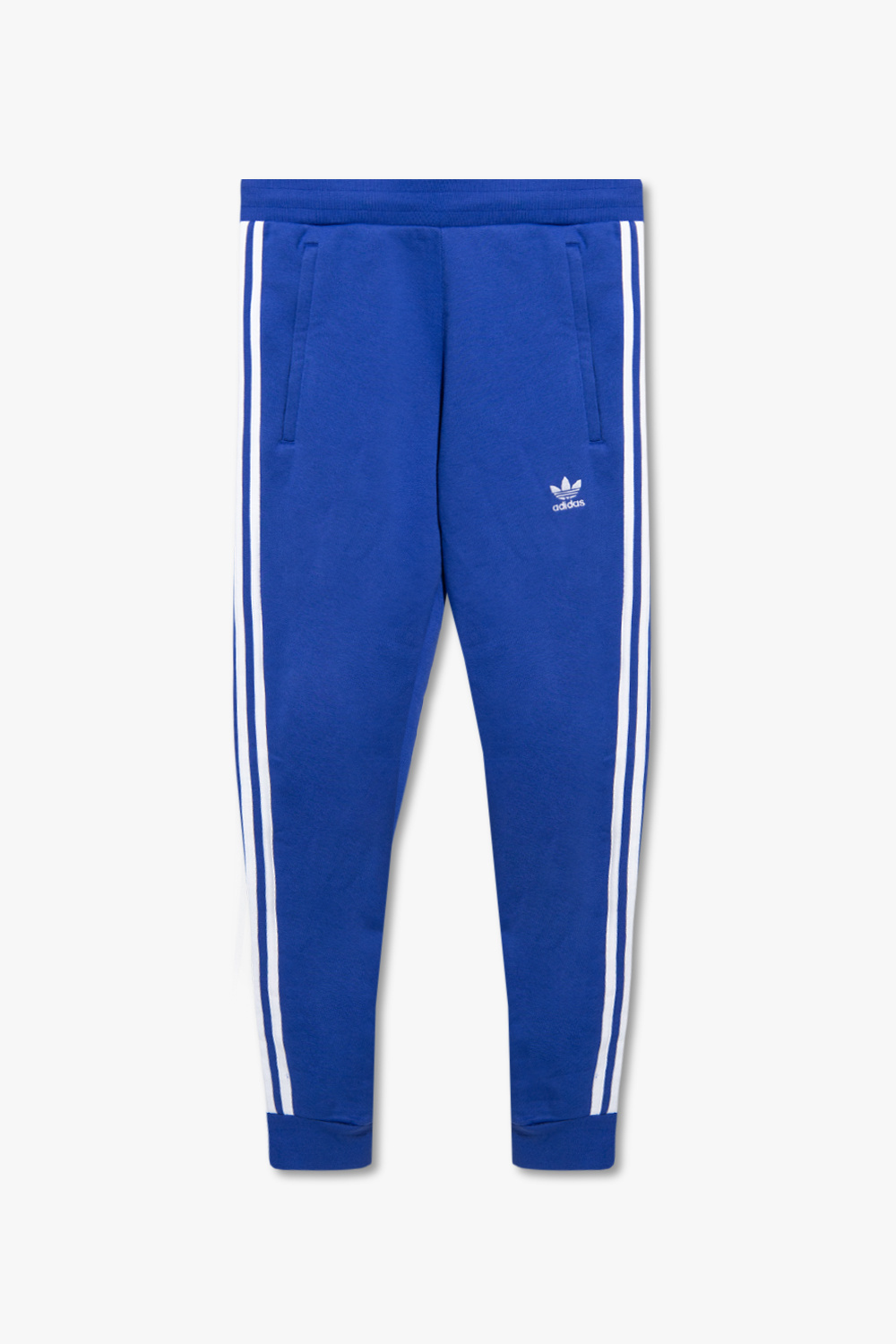 SchaferandweinerShops Spain adidas Originals Jeremy Scott Tiger Blue Sweatpants with logo ADIDAS Originals